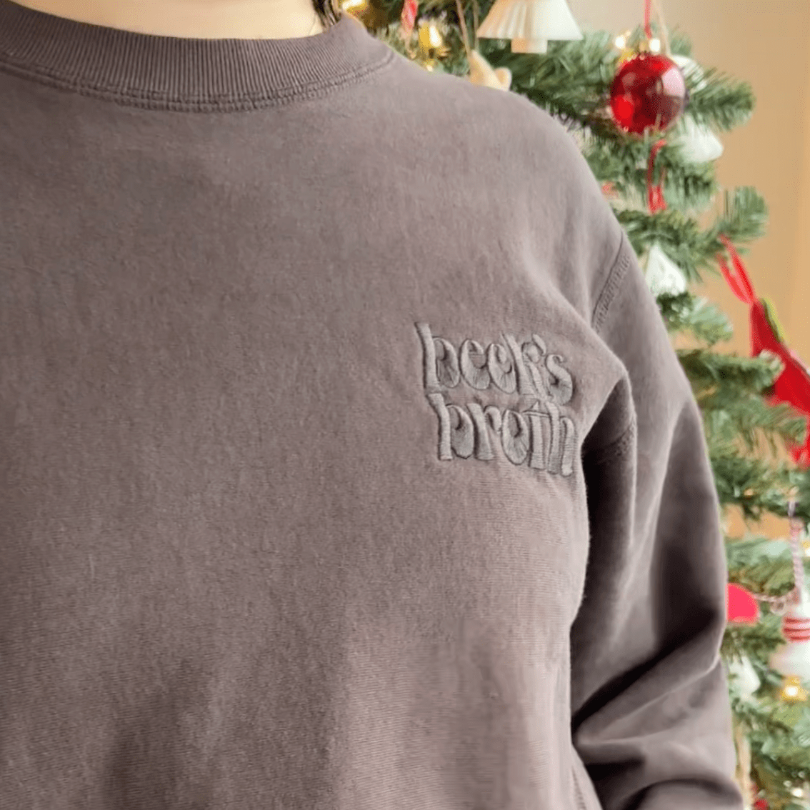 Beck's Broth Chocolate Crewneck - Beck's Broth - 