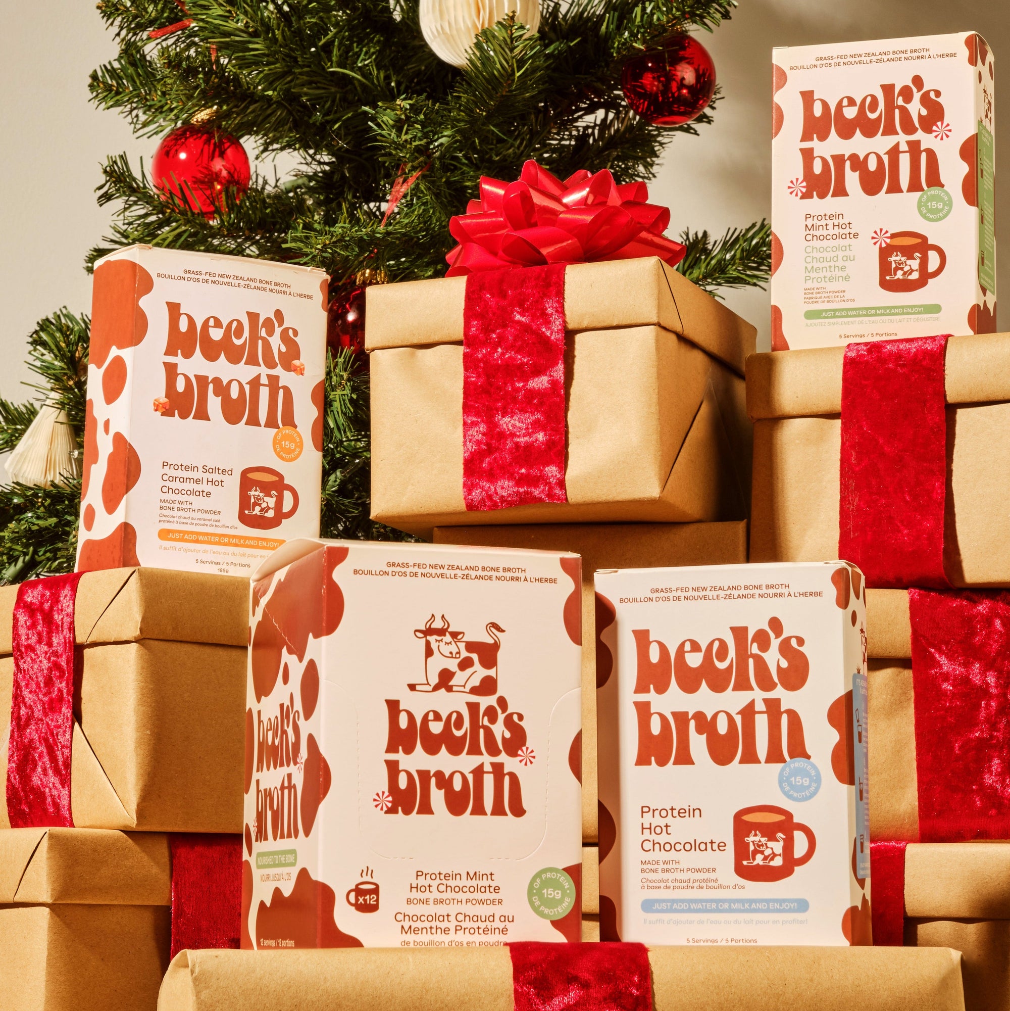 Protein Mint Hot Chocolate - Beck's Broth - 